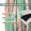Mid Century Curtains Retro 50s Pattern 2 Panels 55x39 in 7
