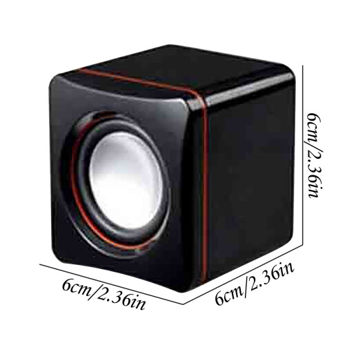 Mini USB Multimedia Speakers Portable Desktop Audio System 2