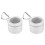 Aluminium Alloy Flagpole Ring 1in Pair 14