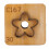 Blumenförmige Leder-Stanzform 30mm Cutter 8