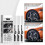 White Paint Pen for Car Tires Waterproof 3-Pack 5