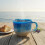 Ocean Breeze Cup Glass Water Bottle Blue Gradient 500ml 4