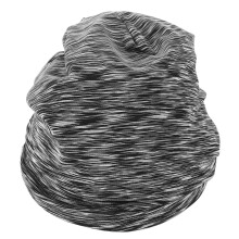 1Bonnet Ajustable Gris Coton Satin Femme Pour