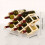 Freestanding Stackable Wine Rack Foldable Scratch-Resistant 5