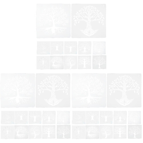 Durable Pattern Stencils for Home DIY Painting Use