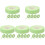 25Rouleaux Bande Tissu Vert Pour Extensions De Cils 1