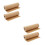 4Rouleaux Papier Kraft Multiusage Marron Pour Cadeaux 1