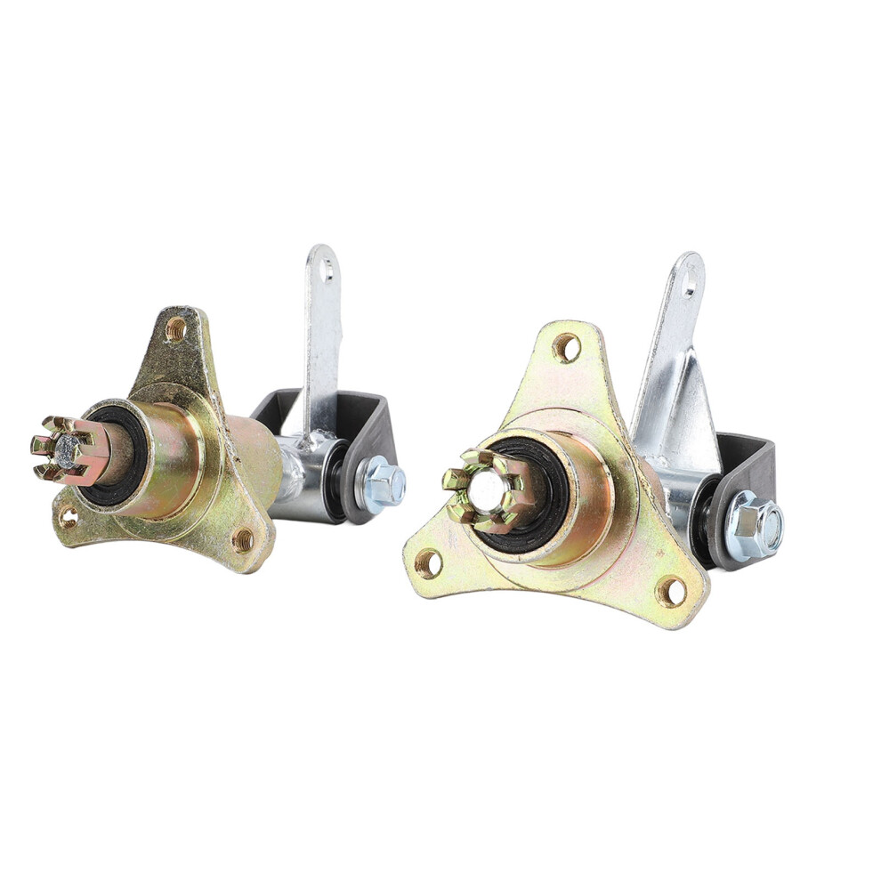 Steering Spindle Bracket Set 3 Stud Front Pair 7293282811867