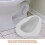 White Plastic Bedpan Ergonomic Design for Elderly 3
