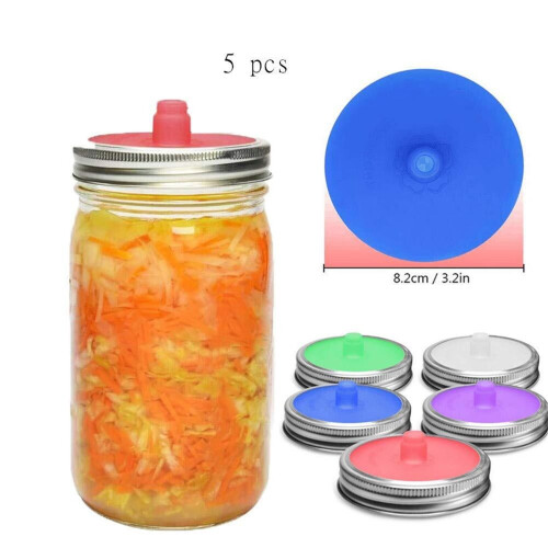 Silicone Waterless Airlock 5 Pack 2