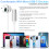 USB-C Wired Headphones with Mic Noise Canceling 2 Pack 7