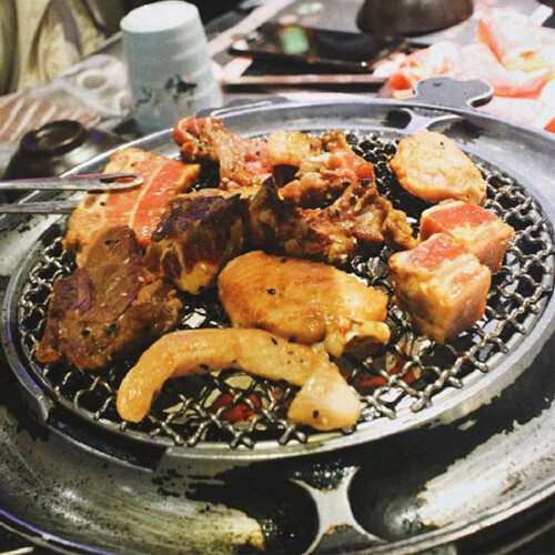 Stainless Steel BBQ Grill Mesh Rack Round 2