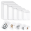 160 τεμάχια πλαστικές σακούλες αποθήκευσης κοσμημάτων με αυτοκόλλητο, 2