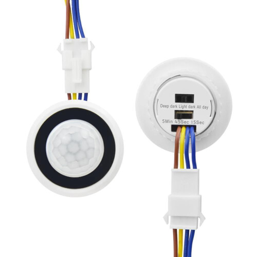 Mini PIR Sensor Smart 110V 220V LED PIR Infrared Motion Sensor Nice O7S9 2