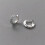 Orecchini a cerchio Sleeper in argento sterling 925, 12 mm 4