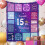 Sweet16Gifts για κορίτσια – Κουβέρτα γενεθλίων 60"x50", συμβατή με διακοσμήσεις και ιδέες 3