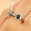 Hummingbird Floral Ring Unisex Adjustable Vintage Silver 2