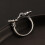 Hummingbird Floral Ring Unisex Adjustable Vintage Silver 5