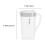 Clear Plastic Water Pitcher with Lid 2.5L 3