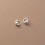 Örhängen i sterlingsilver med sovande ringar, 12 mm 6