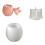 Rabbit Eggs Shape Silicone Candle Cup Molds With Lid For-C 1