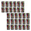 30Pcs Ice Cream Patterned Plastic Gift Bags 17x25cm-Black 67 1