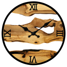Silents None Ticking Wall Clocks Battery-Roman numerals