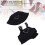 Puppenkleider-Set 17cm stylisches schwarzes Polyester 6