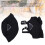 Puppenkleider-Set 17cm stylisches schwarzes Polyester 3