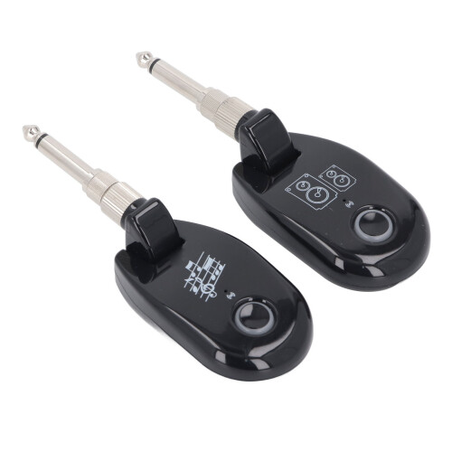 Wireless UHF Guitar Transmitter Receiver Set, 35 Channels, 30-50m 2