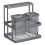 Space Saving Kitchen Storage Rack With Integrated-green gold 7