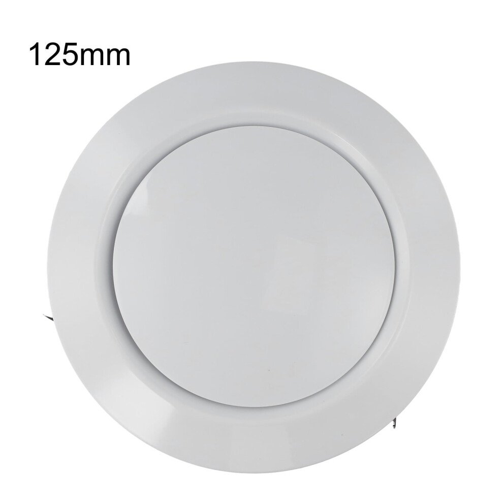 2/1Pcs Djustable Air Vent Covers Round Ceiling Vent Bathroom Extractor Fan Vent Cover For Ventilating Bedrooms Bathrooms Kitchen 9489952066615