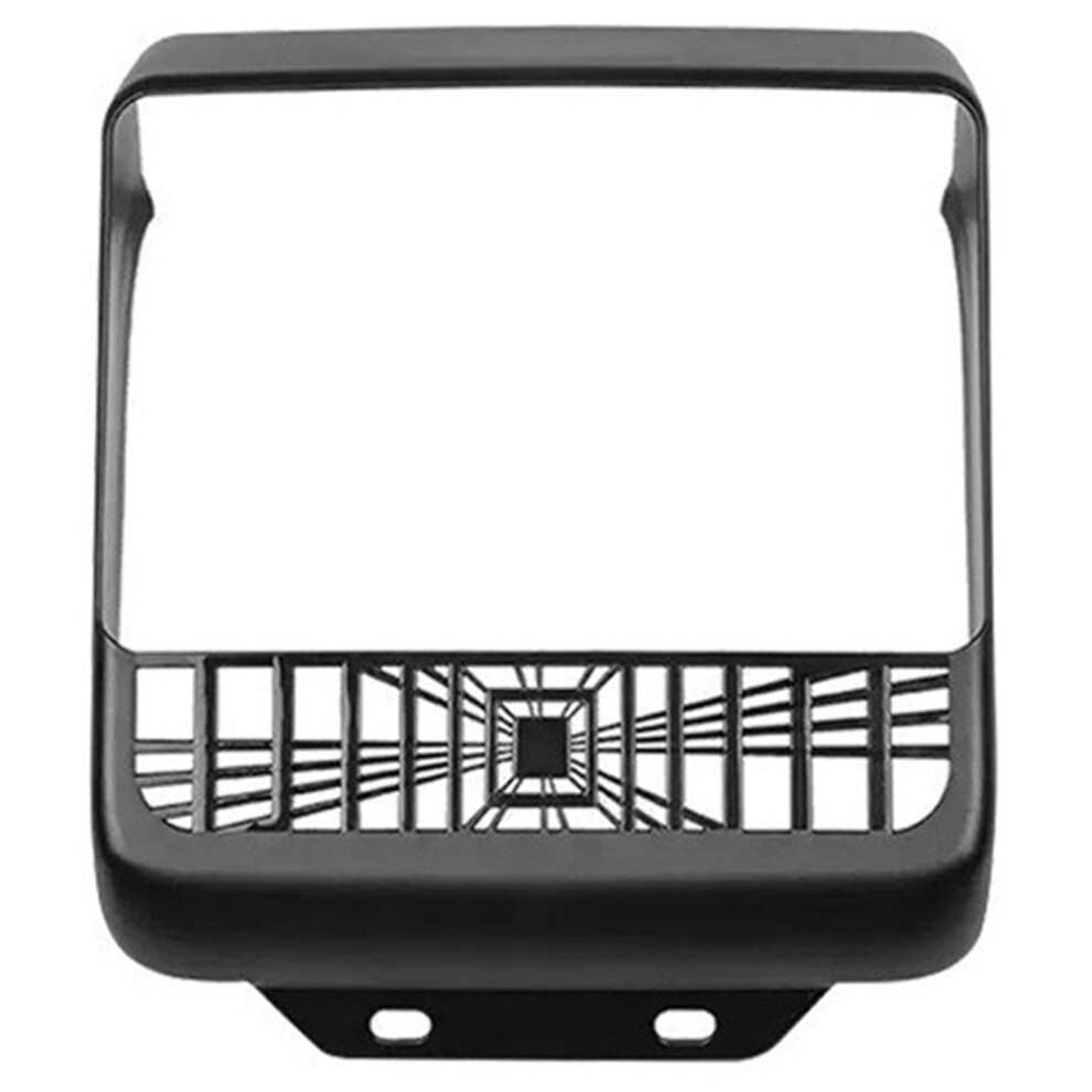 Carbon Rear Outlet Frame For Tesla For Model 3 Y Highland 2025 Matte Grain/Black 9489952070759