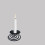 Iron Taper Candle Holders Candlestick Holders,Decorative-Silver 4