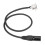 2 Stück XLR Pass-Through-Kabel 0,6 m D-Typ schwarz 13