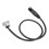 2 Stück XLR Pass-Through-Kabel 0,6 m D-Typ schwarz 15
