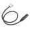 2 Stück XLR Pass-Through-Kabel 0,6 m D-Typ schwarz 11