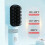 Mobile Straightener Brush with Plant Protein Coating for-Blue 6
