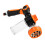 Professional Garden Hose Nozzle With Multiple Spray-Tangerine 1