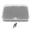 Schwarzer Nylon-Schnurenschutz 2.6x9.3mm 50g 3