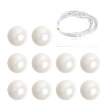 Bulk Lot Of 10 Shimmering Pearls Like Hangings Suitable For-1