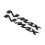 Pair 3D Motorcycle Emblem Badges 8