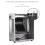 A07Mini ITX Datorchassi Chassi HTPC Värdchassi USB3.0ITX Persondatorchassi Stationär Låda Silver 2