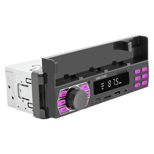 Seinnteoir MP3 Gluaisteáin 12V le Raidió Bluetooth5.0FM USB SD AUX 1