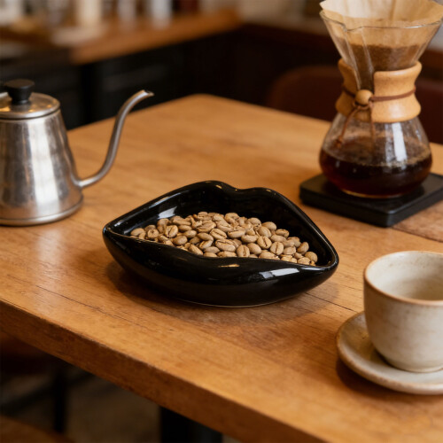 Multifunctionele keramische koffieweegschaal,-Gebroken wit pak 2