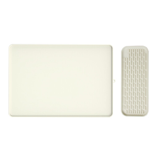 Fast Dry Silicone Mat For Coffee Maker And Plate-Off white suit
