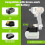 Greenworks 40V to Dewalt 20V Battery Adapter 2