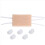 3X IV Injection Training Pad Model,Silicone Human Simulated Skin Pract 2