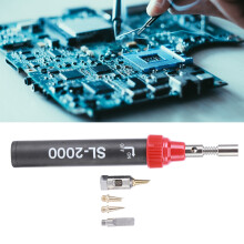 Gas Soldering Kit 5‑in‑1, 11ML, Aluminum Alloy, Black