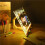 2X Acrylic LED Luminous Draw Board Toy LED Note Board for Kids Gift for Scratch Adjustable Erasable Letter Message Board 5